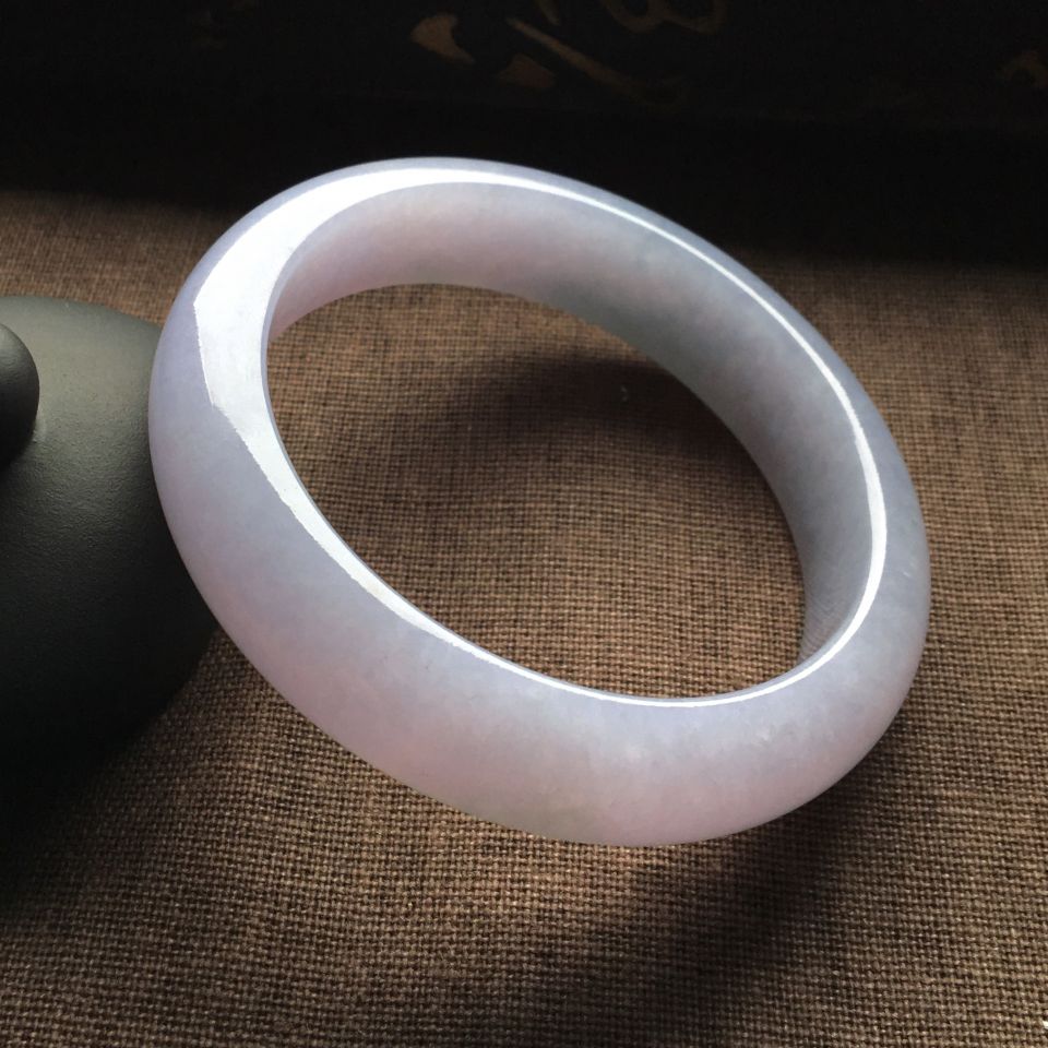 （超值推荐）糯冰种紫罗兰手镯（56mm）