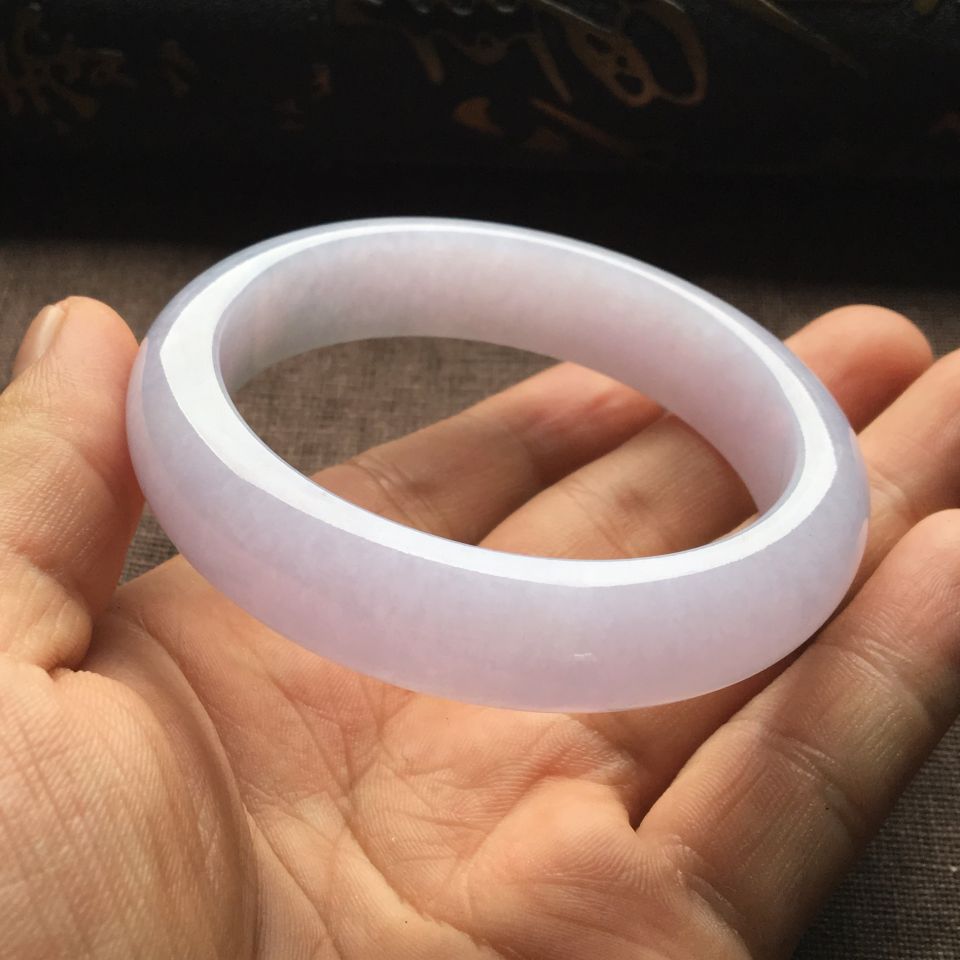 （超值推荐）糯冰种紫罗兰手镯（56mm）