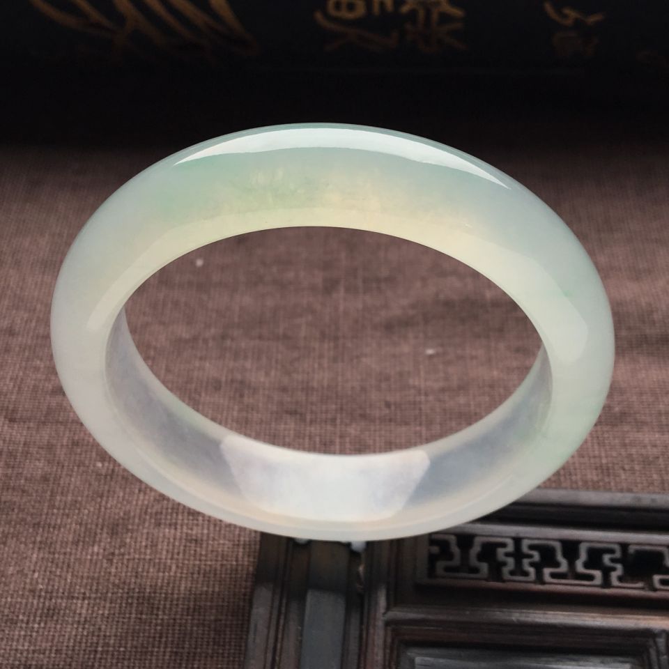 （超值推荐）冰种晴水手镯（54.7mm）