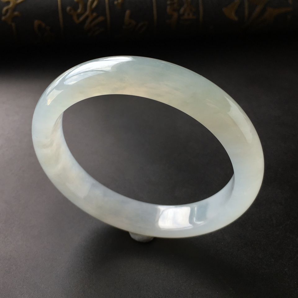 (超值推荐)冰种晴水手镯(58.8mm)