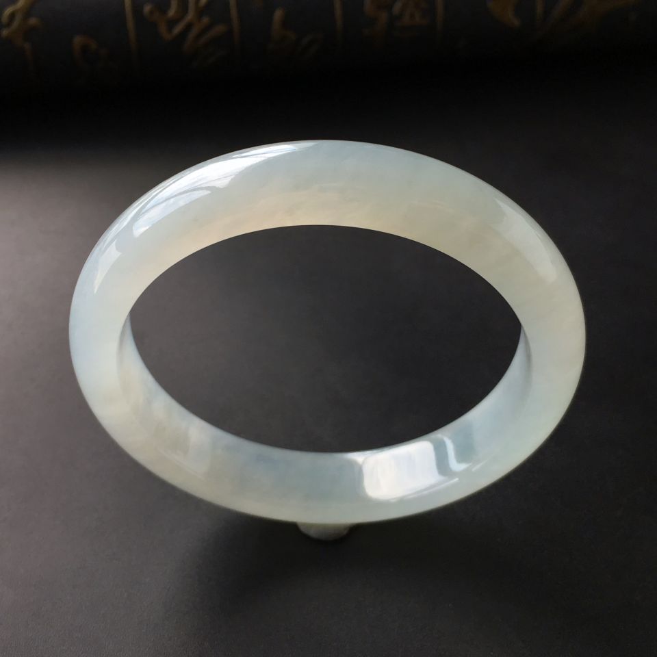 (超值推荐)冰种晴水手镯(58.8mm)
