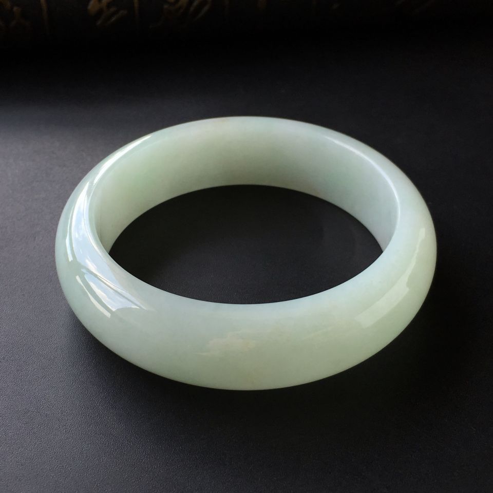 (超值推荐)糯冰种晴水手镯(57.8mm)