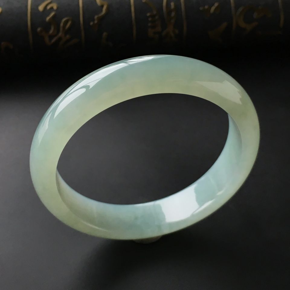 (超值推荐)冰种晴水手镯(59.6mm)