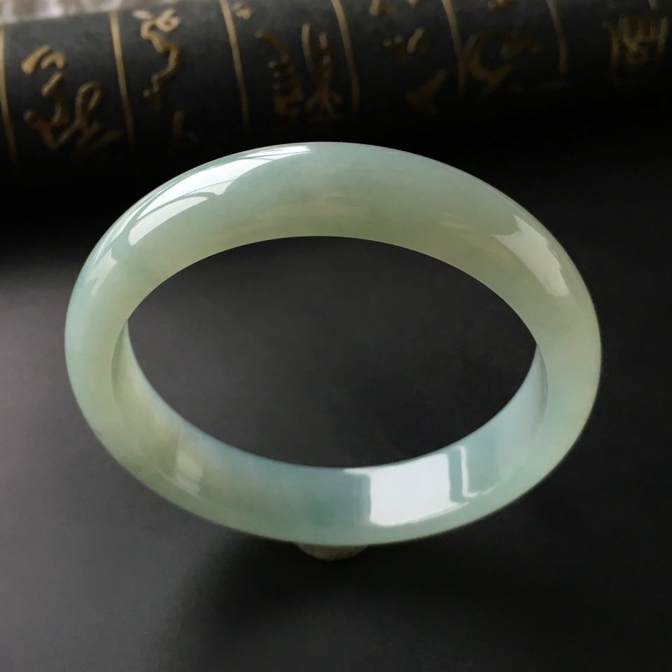 (超值推荐)冰种晴水手镯(59.6mm)