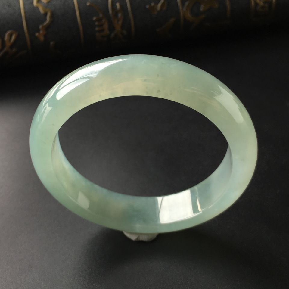 (超值推荐)冰种晴水手镯(54.4mm)