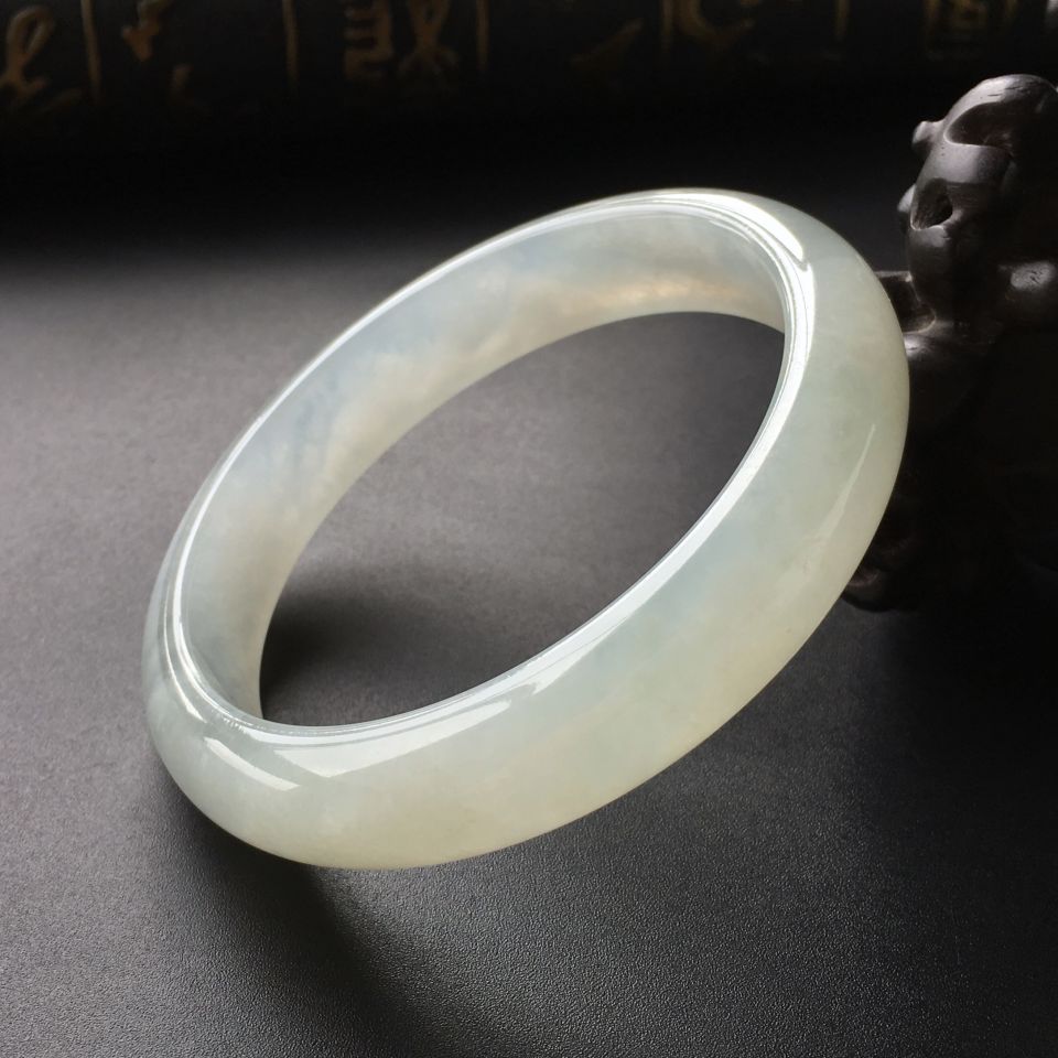 (超值推荐)冰种晴水手镯(57.3mm)