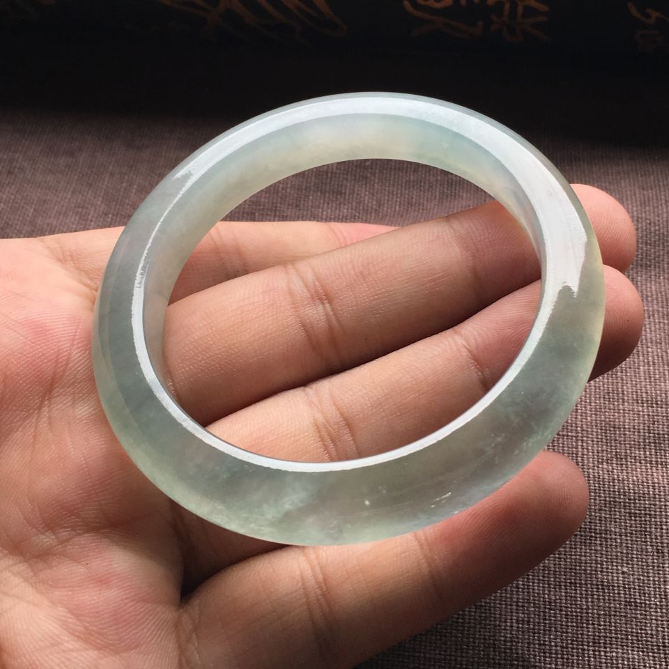 （超值推荐）冰种晴水手镯（54.2mm）