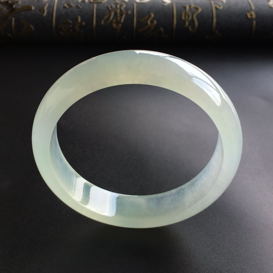 (超值推荐)冰种晴水手镯(58.5mm)