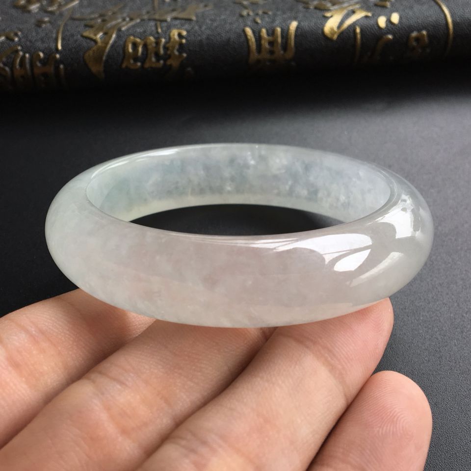 (超值推荐)冰种晴水手镯(55.2mm)