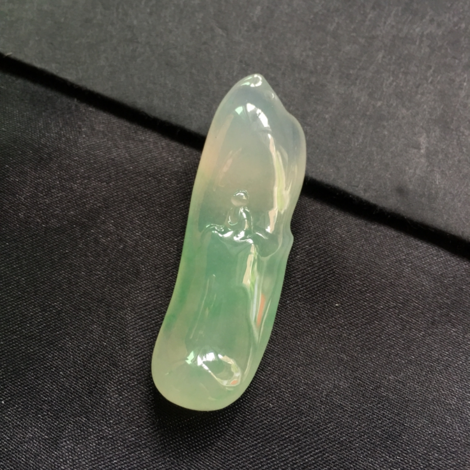 （超值推荐）冰种翠色悟道挂件