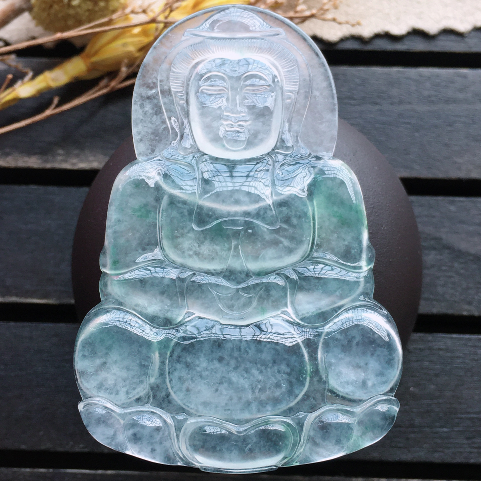 冰种飘花观音