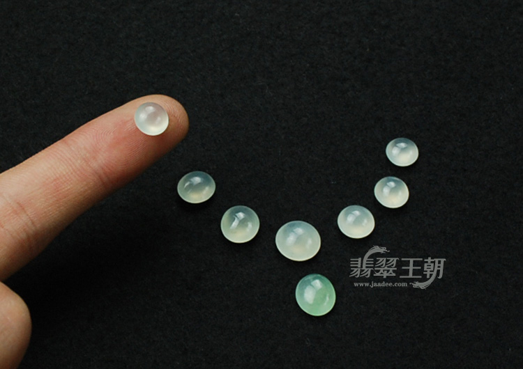 冰玻种缅甸翡翠戒面（一批走）