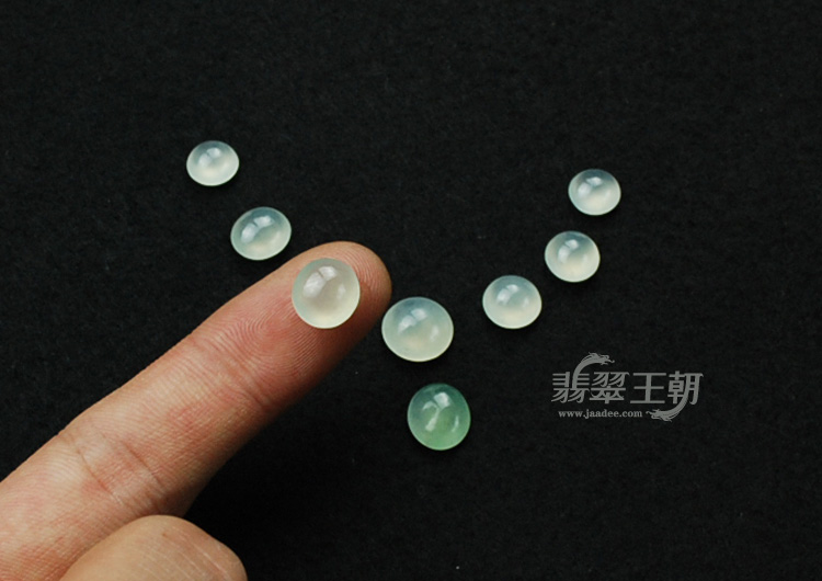 冰玻种缅甸翡翠戒面（一批走）