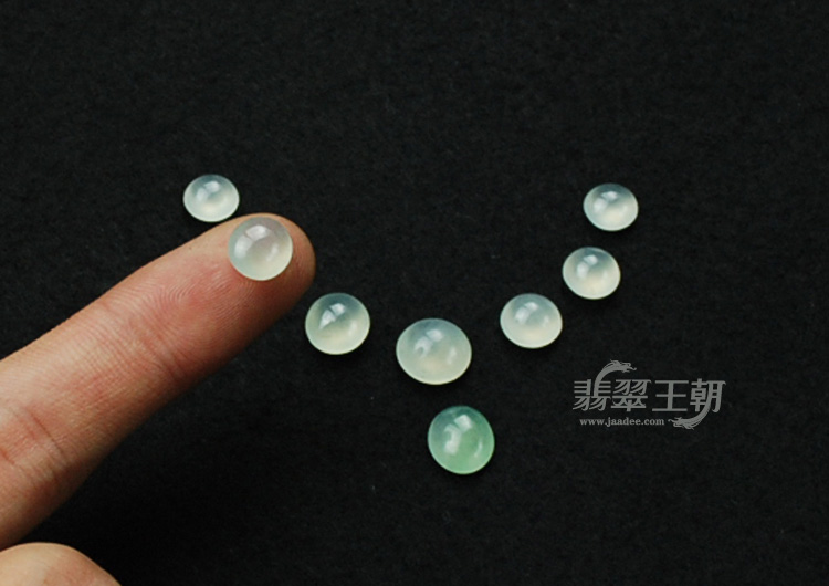 冰玻种缅甸翡翠戒面（一批走）