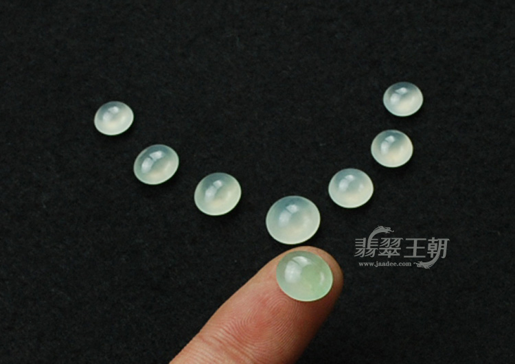 冰玻种缅甸翡翠戒面（一批走）