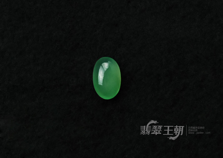 冰种晴水缅甸翡翠戒面