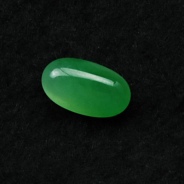 冰种翠色缅甸翡翠戒面