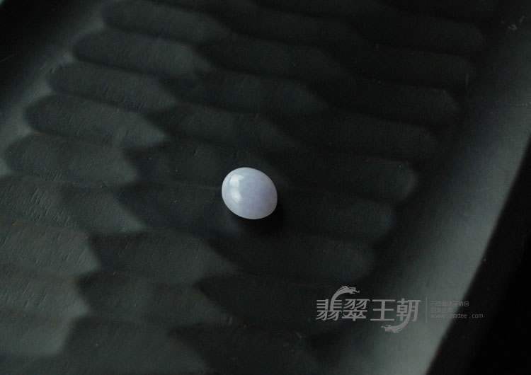 糯冰种紫罗兰缅甸翡翠戒面