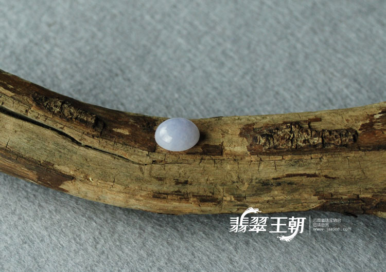 糯冰种紫罗兰缅甸翡翠戒面