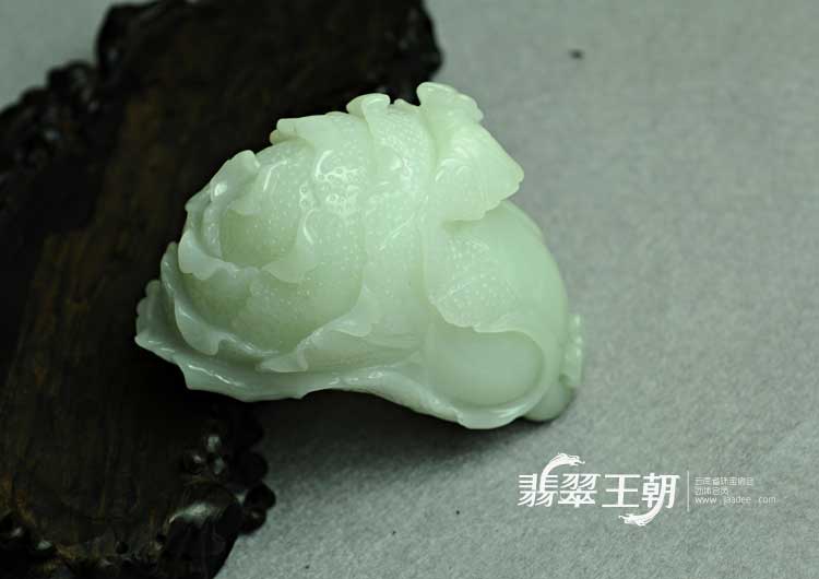 糯冰种缅甸翡翠百财手玩