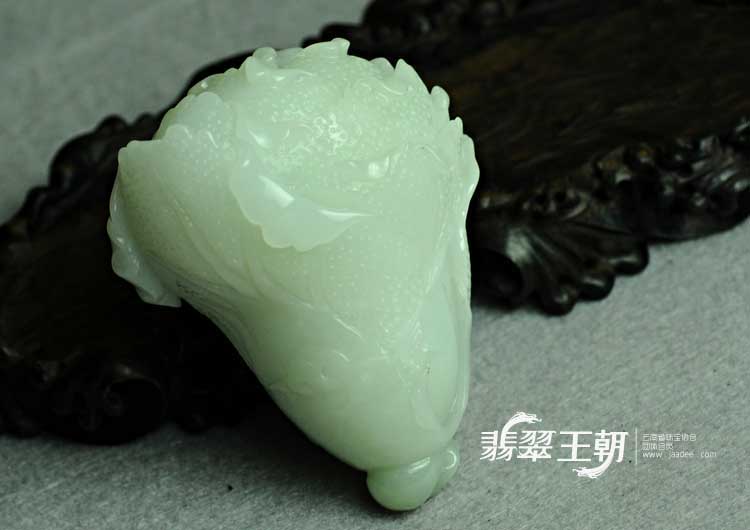 糯冰种缅甸翡翠百财手玩