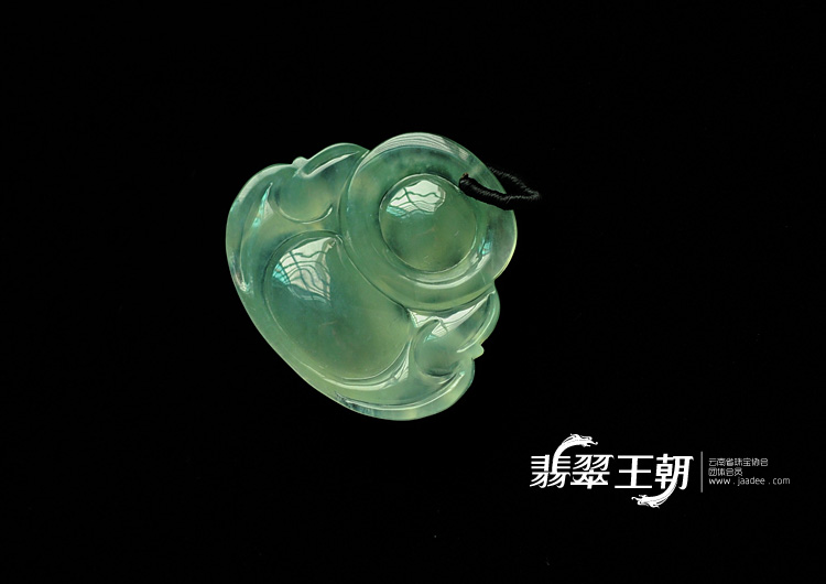 冰玻种晴水缅甸翡翠玉佛挂件