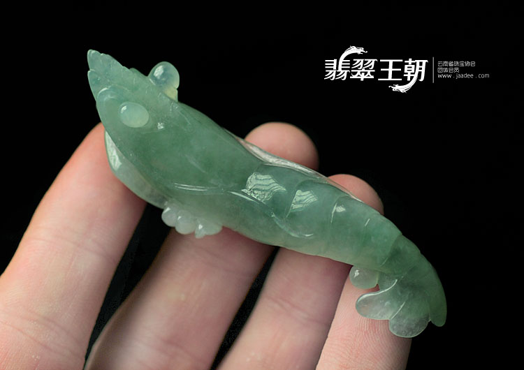 冰种晴水缅甸翡翠大侠挂件