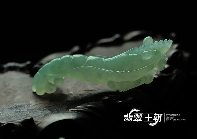 冰种晴水缅甸翡翠大侠挂件