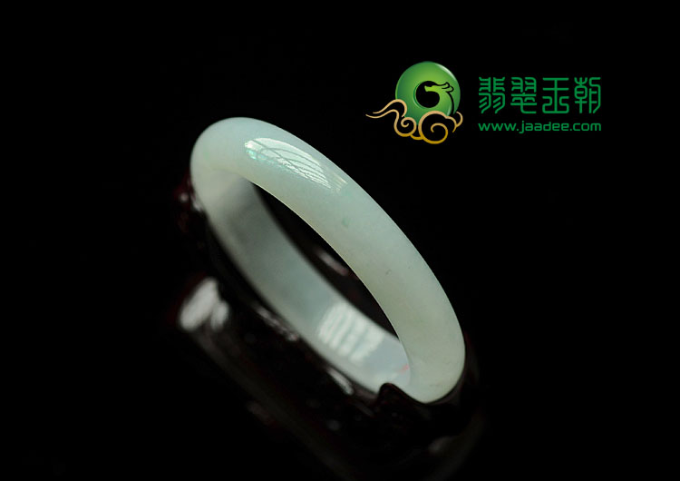 冰种缅甸翡翠手镯(55.1mm)