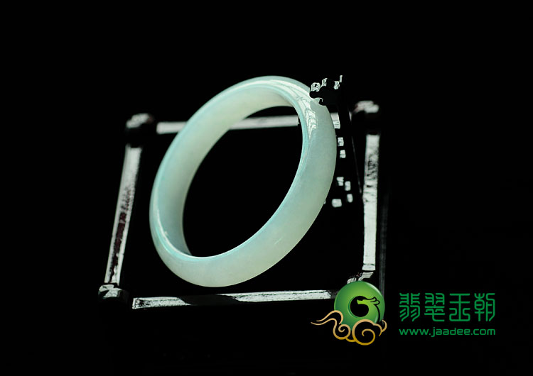 冰种缅甸翡翠手镯(55.1mm)