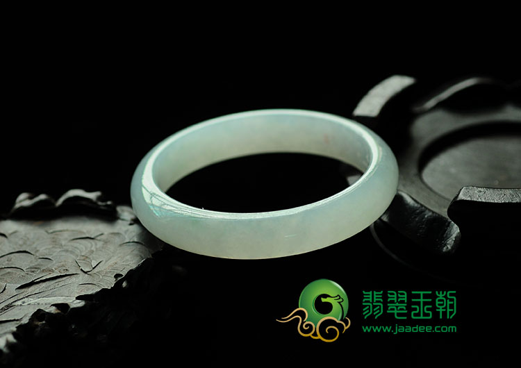 冰种缅甸翡翠手镯(55.1mm)