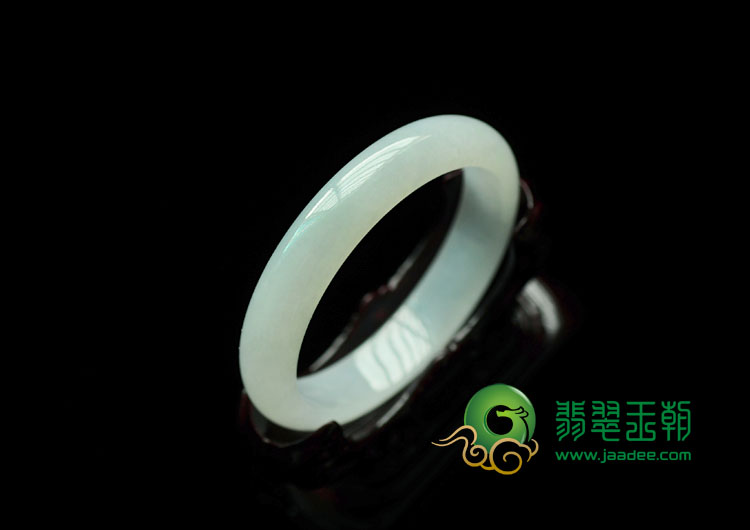冰种缅甸翡翠手镯(55.1mm)