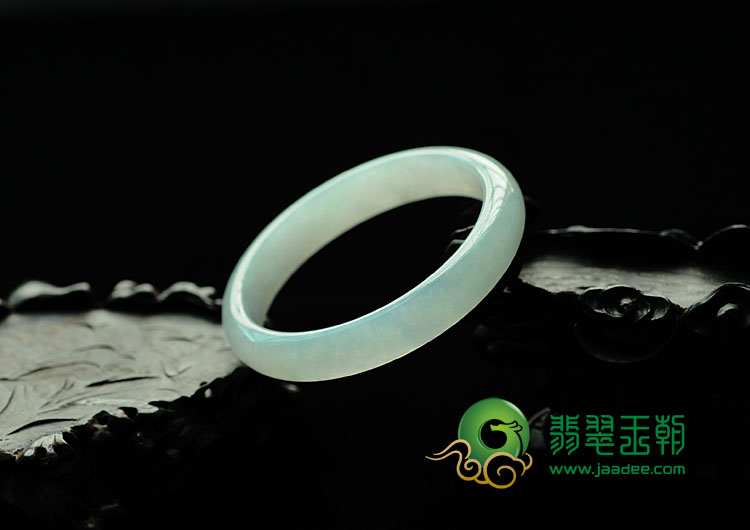 冰种缅甸翡翠手镯(56.5mm)