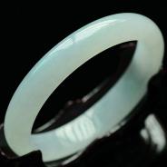 冰种缅甸翡翠手镯(56.5mm)