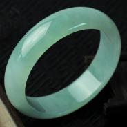 冰种晴水缅甸翡翠手镯（57.4mm）