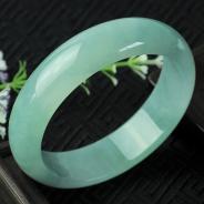 冰种晴水缅甸翡翠手镯（58.1mm）