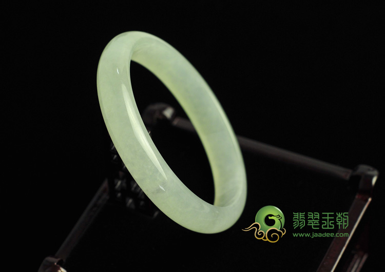 冰种晴水缅甸翡翠手镯（57.4mm）