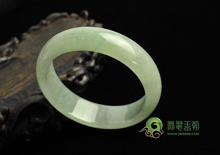 冰种晴水缅甸翡翠手镯（59.3mm）