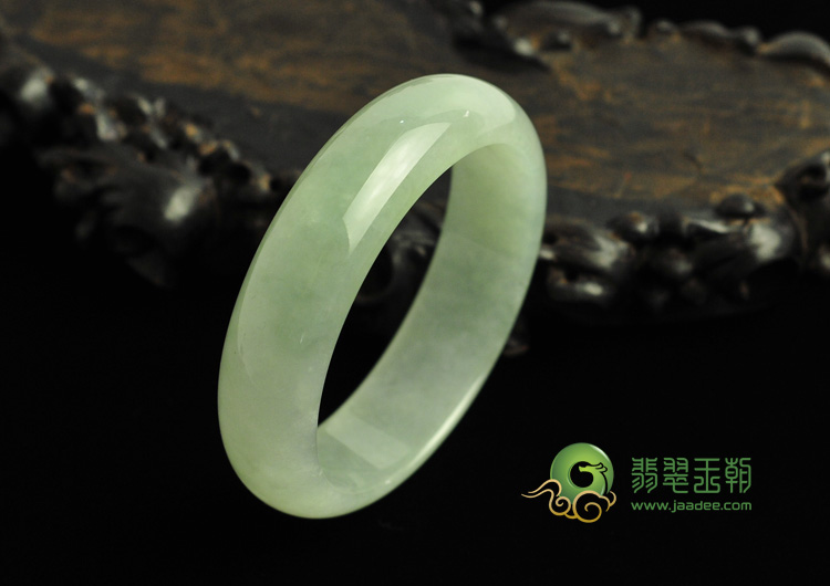 冰种晴水缅甸翡翠手镯（59.3mm）