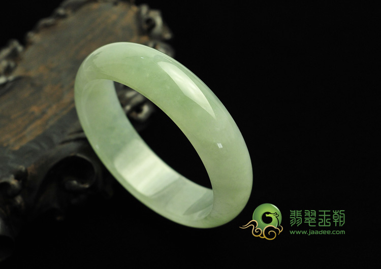 冰种晴水缅甸翡翠手镯（59.3mm）