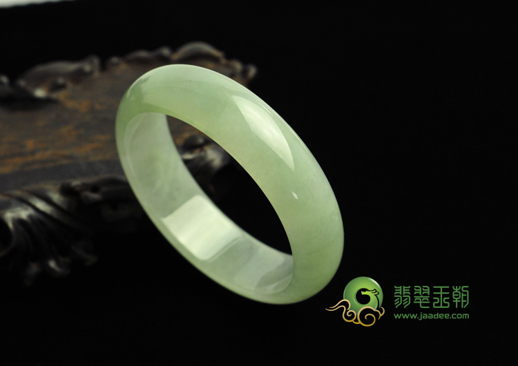 冰种晴水缅甸翡翠手镯（59.3mm）