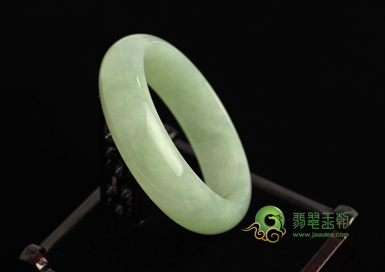 冰种晴水缅甸翡翠手镯（59.3mm）