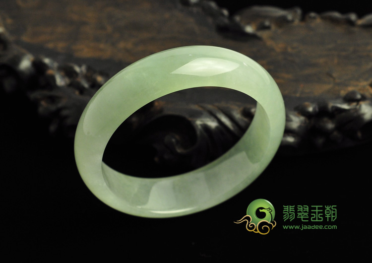 冰种晴水缅甸翡翠手镯（59.3mm）