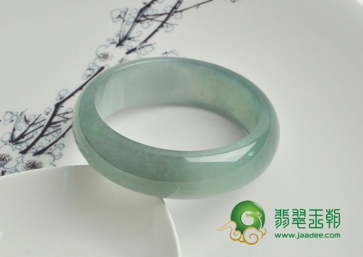 冰种晴水缅甸翡翠手镯（57.7）