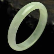 冰种晴水缅甸翡翠手镯（58mm）