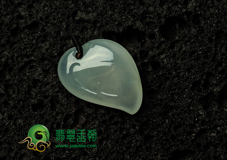冰玻种缅甸翡翠有凤来仪挂件