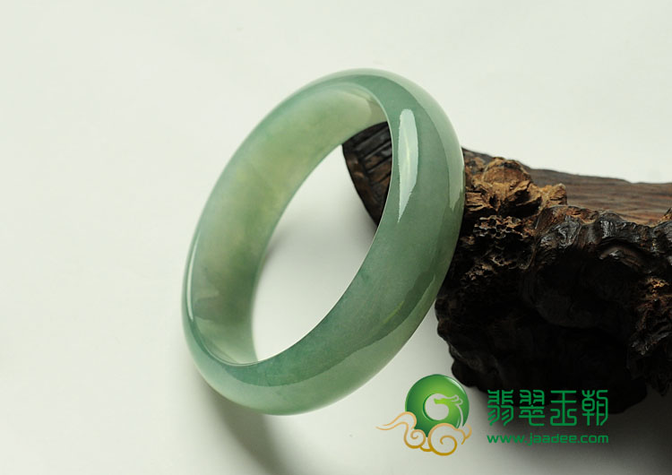 冰种晴水缅甸翡翠手镯（57.7mm）