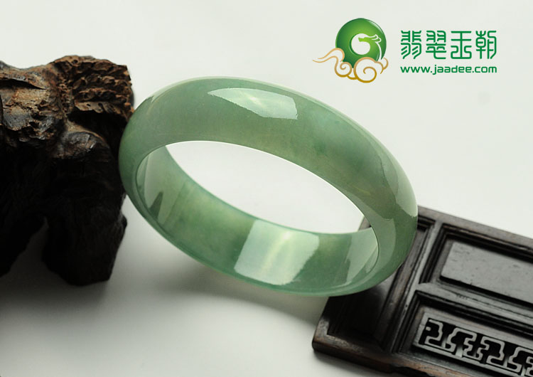 冰种晴水缅甸翡翠手镯（57.7mm）