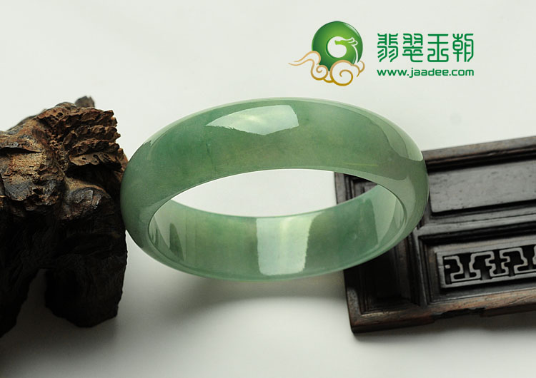 冰种晴水缅甸翡翠手镯（57.7mm）