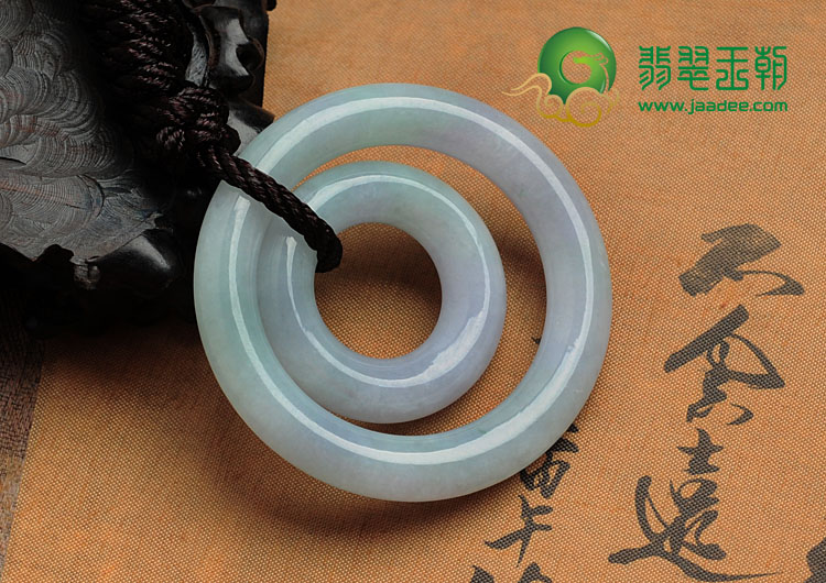 细糯种晴水紫罗兰缅甸翡翠时来运转挂件